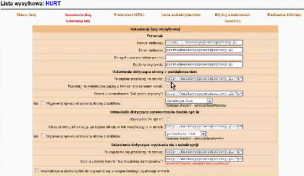 osobna lista mailingowa do wybranej grupy docelowej