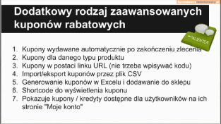 Zaawansowane kupony rabatowe