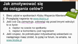 Jak zmotywować się do osiągania celów