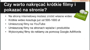 Czy warto nakręcać krótkie filmy i pokazywać na stronie?