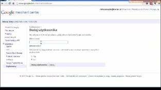 Jak dodać użytkownika do Google Merchant Center?