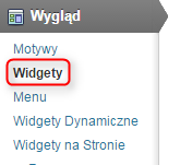 Wyglad-Widgety